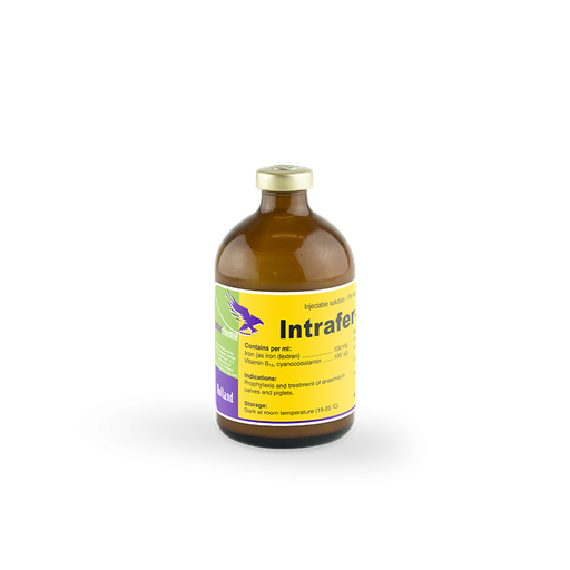 INTRAFER-100 B12  100MLS